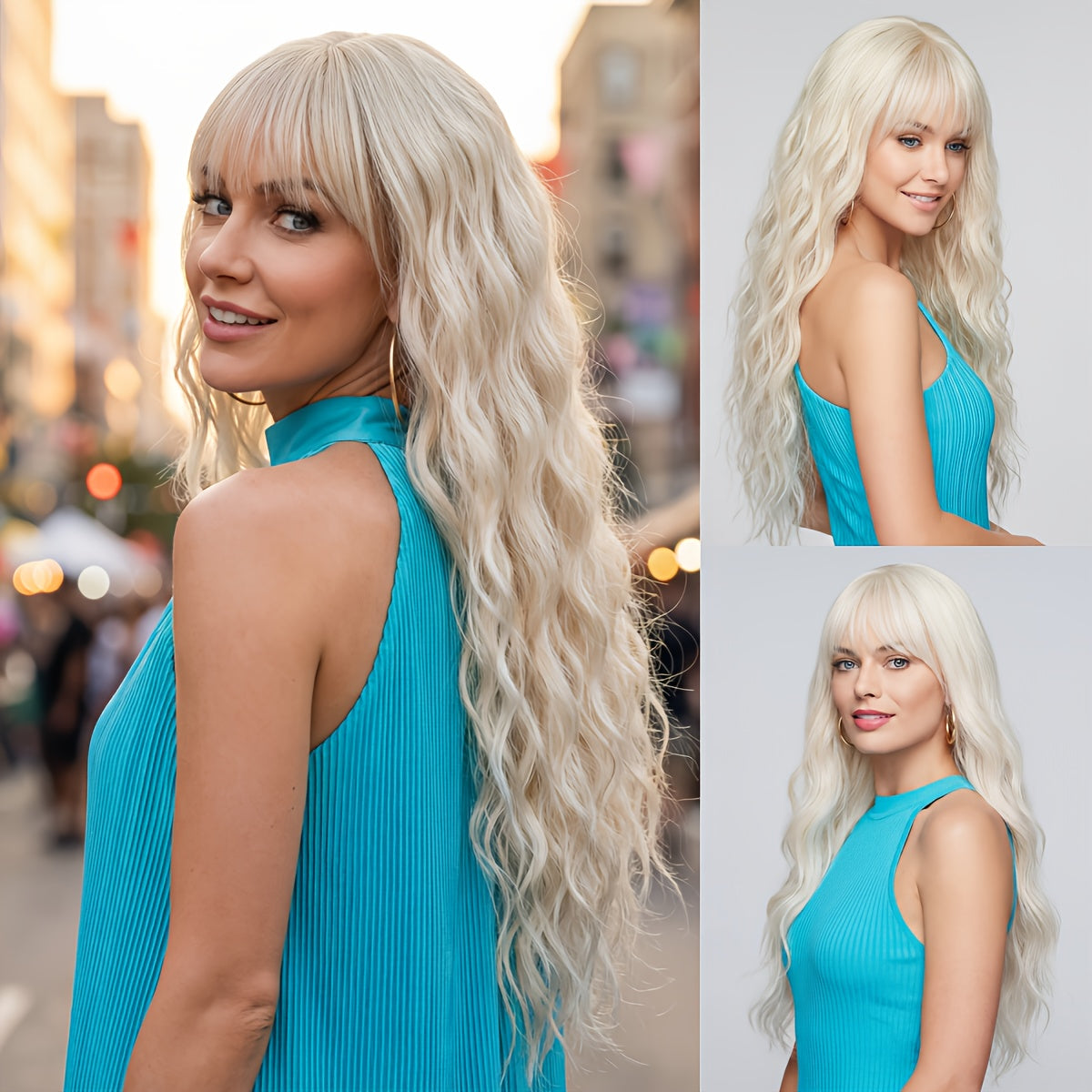22-Inch Fashionable Synthetic Wigs That Can Withstand Heat, Suitable for Daily Wear And Special Events - Great for Newcomers, Perfect for Valentine'S Day, Mother'S Day, Birthdays, Holidays, Gatherings, And Creating Content for Social Media (Live Str