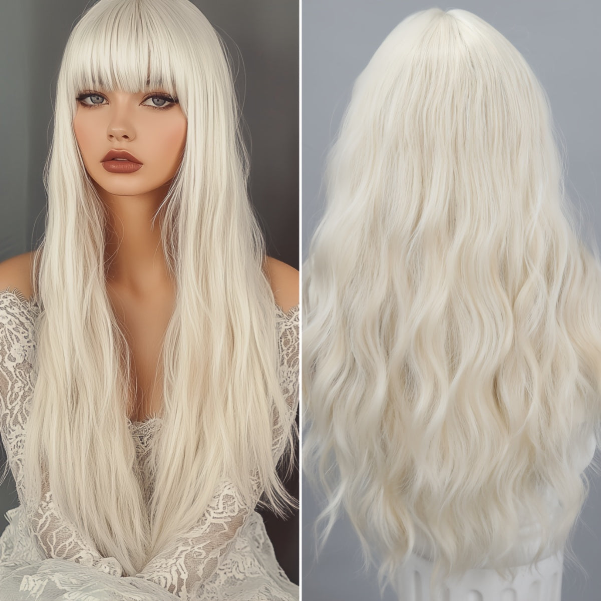 22-Inch Fashionable Synthetic Wigs That Can Withstand Heat, Suitable for Daily Wear And Special Events - Great for Newcomers, Perfect for Valentine'S Day, Mother'S Day, Birthdays, Holidays, Gatherings, And Creating Content for Social Media (Live Str