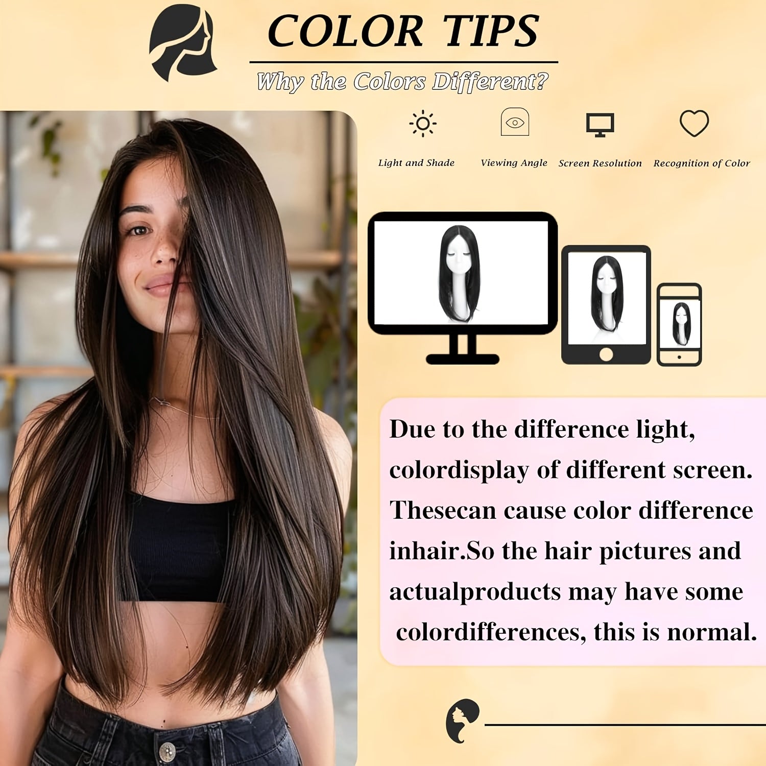 20 Inch 360° 3D Straight Hair Topper | 6\