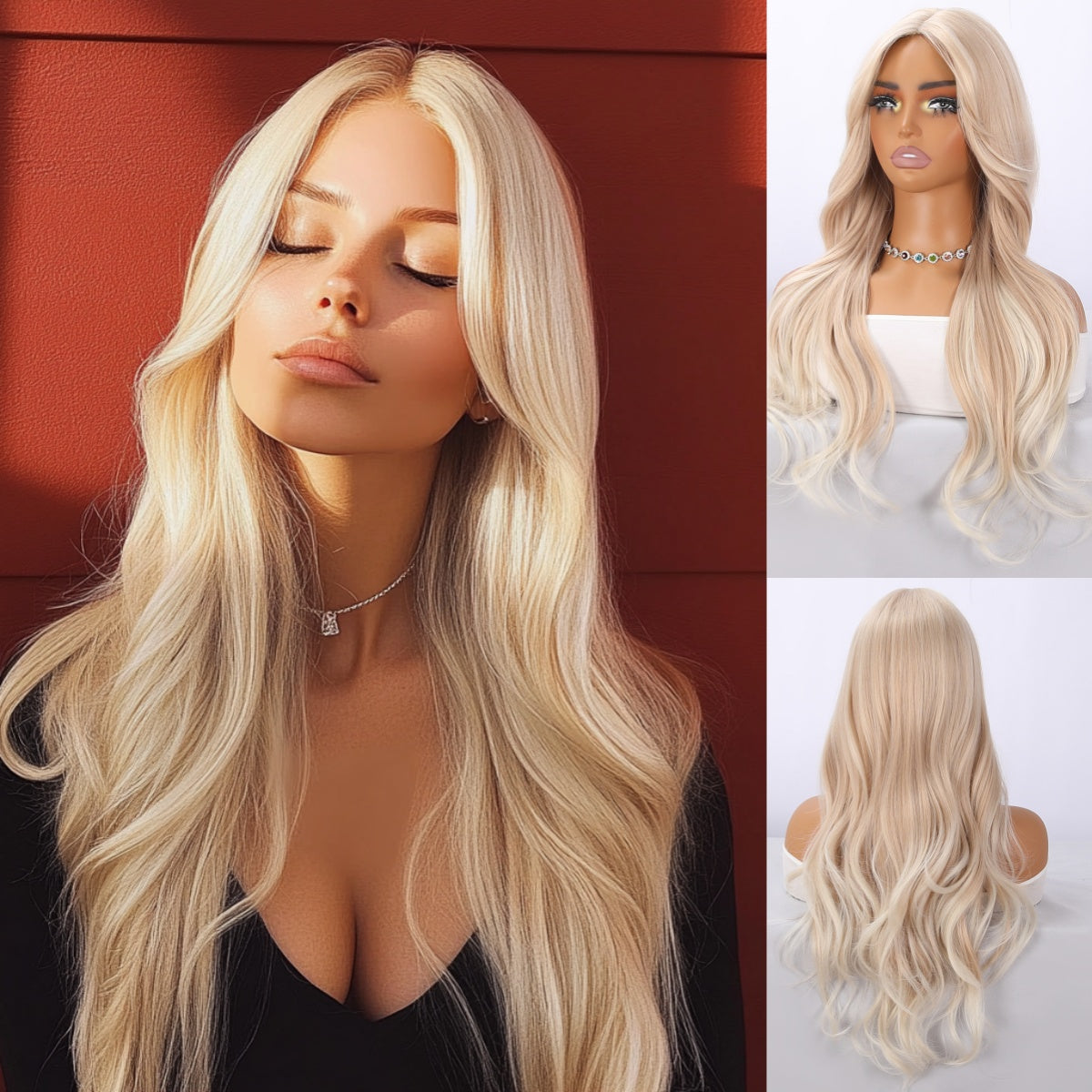 22-Inch Fashionable Synthetic Wigs That Can Withstand Heat, Suitable for Daily Wear And Special Events - Great for Newcomers, Perfect for Valentine'S Day, Mother'S Day, Birthdays, Holidays, Gatherings, And Creating Content for Social Media (Live Str