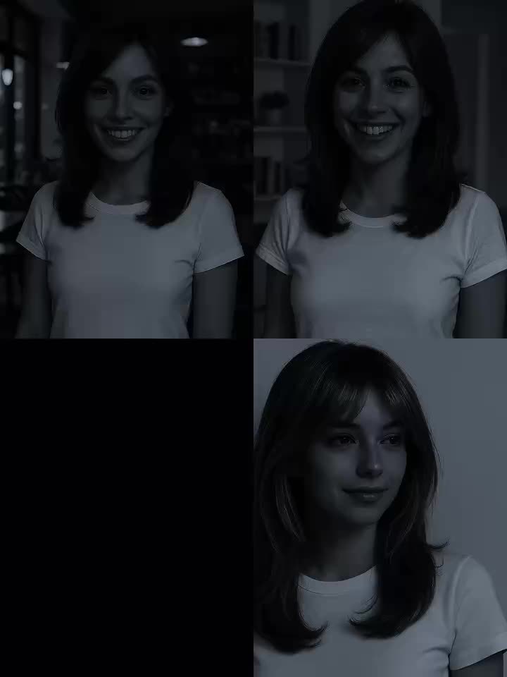 22 Inch Brown Layered Straight Wig with Middle Part Natural Look Synthetic Hair Wig for Women, Soft & Lightweight, Daily Or Party Use