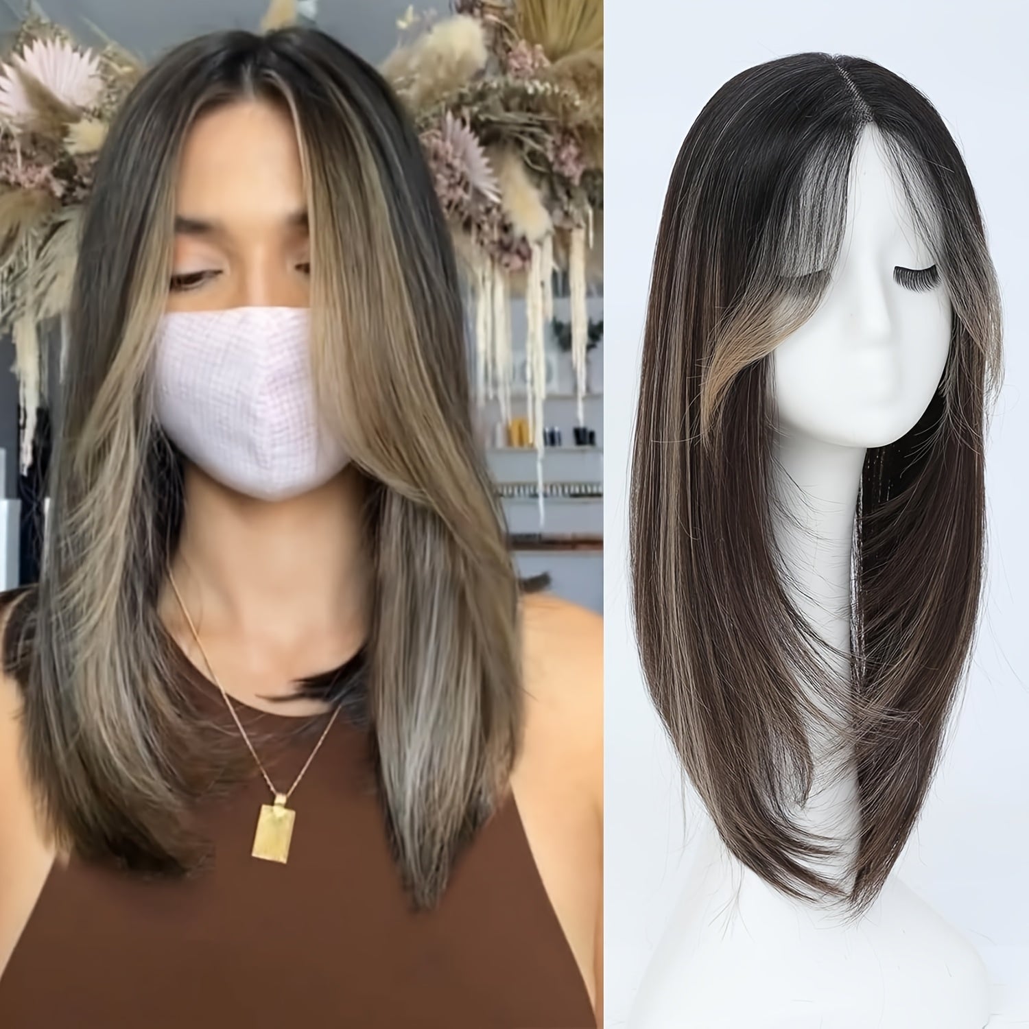 20 Inch 360° 3D Straight Hair Topper | 6\