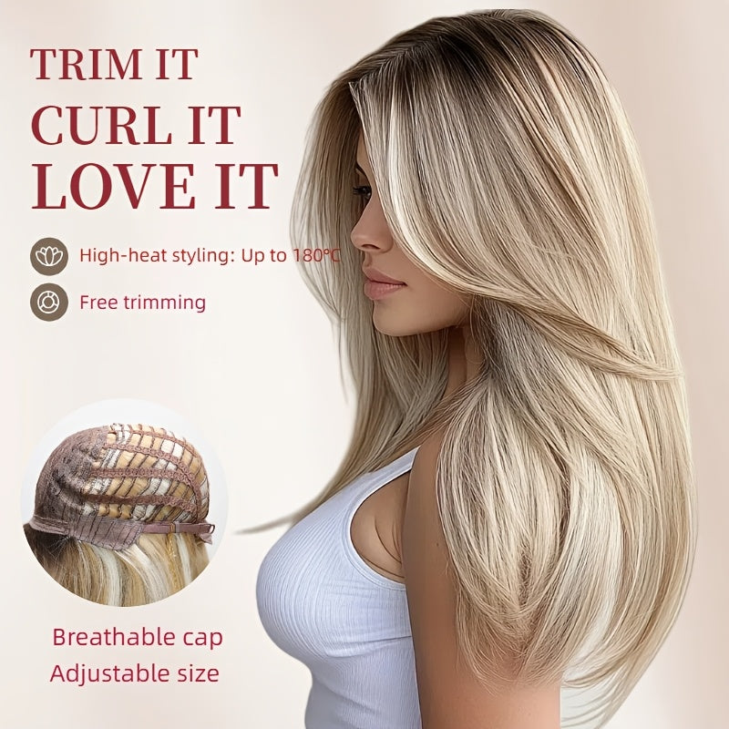 22-Inch Fashionable Synthetic Wigs That Can Withstand Heat, Suitable for Daily Wear And Special Events - Great for Newcomers, Perfect for Valentine'S Day, Mother'S Day, Birthdays, Holidays, Gatherings, And Creating Content for Social Media (Live Str